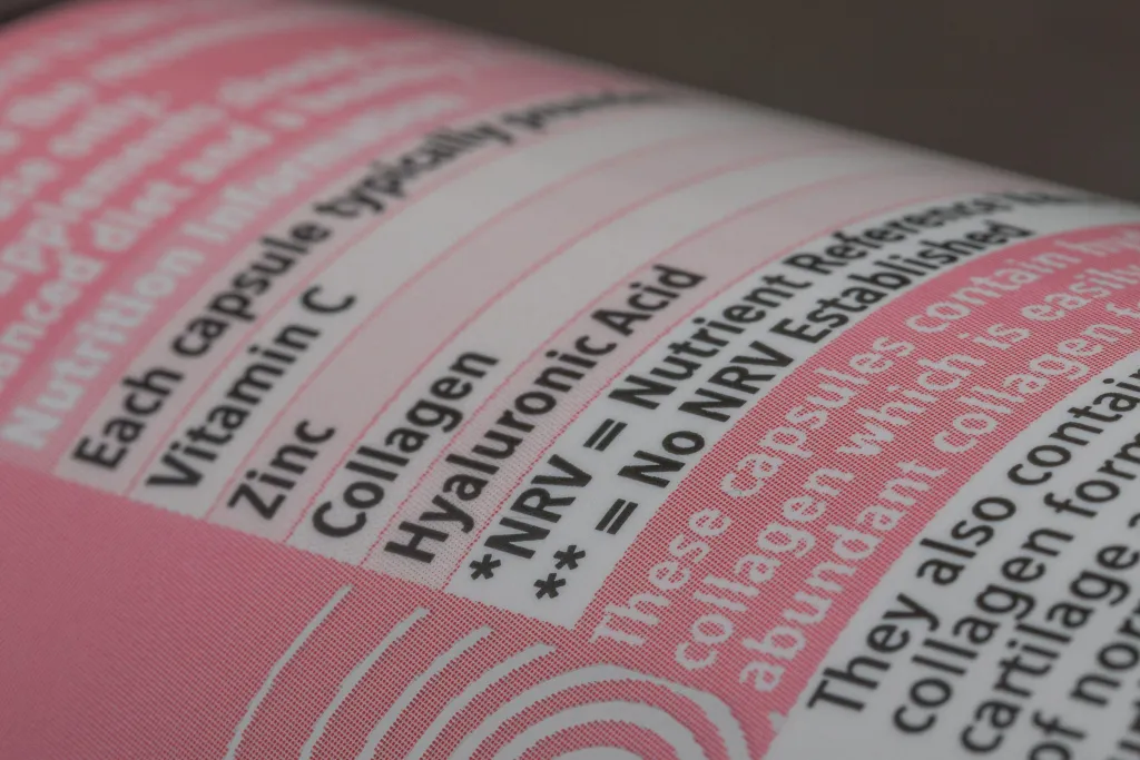Supplement Labels