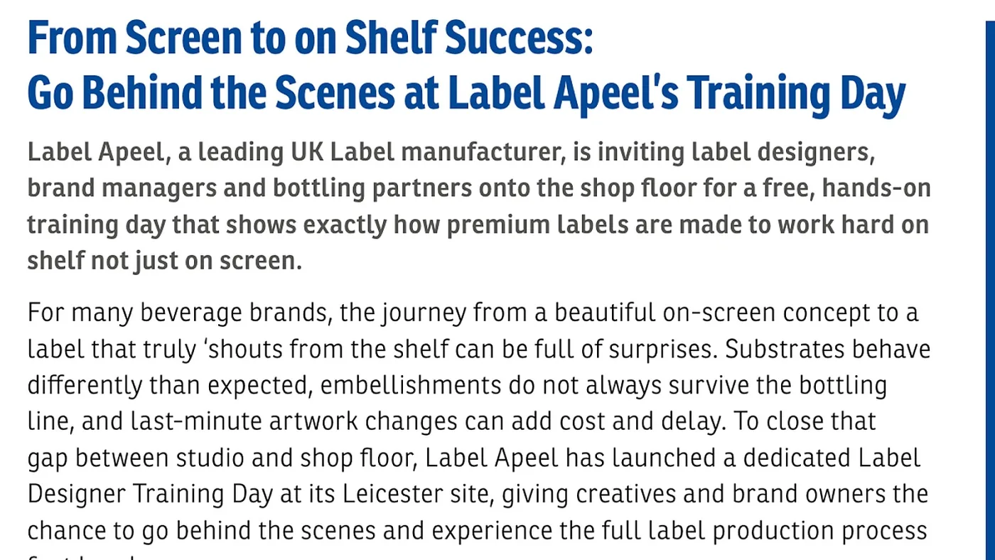Label Apeel IBP In Page Image