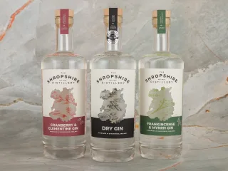 Spirits Labels for The Shropshire Distillery