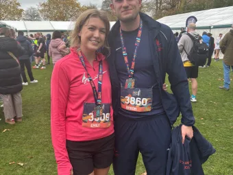 Half Marathon, Full Heart. Fundraising for Together Against Cancer