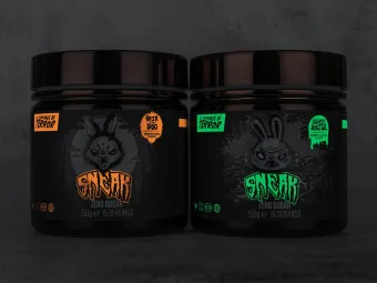 Label Of the Month-October 2024: Glow‑in‑the‑Dark Peel & Read Label for Sneak Energy